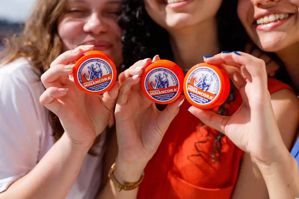 ensaio fotográfico do redesign da minancora