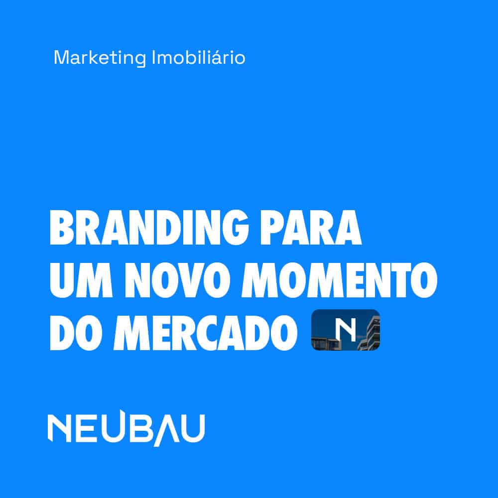 capa para o case de reposicionamento de marca para Neubau